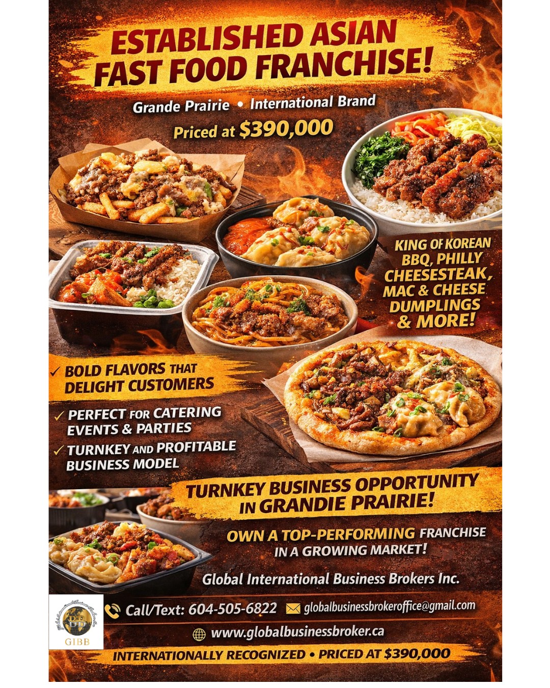 A Standout Asian QSR Opportunity in Grande Prairie 